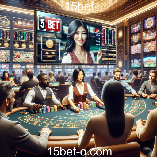 A Experiência Imersiva do Cassino ao Vivo na 15bet